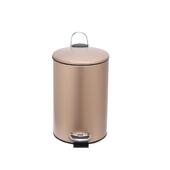 客厅脚踏圆形纸篓公寓桶酒店收纳办公室厨房加厚垃圾桶收纳桶