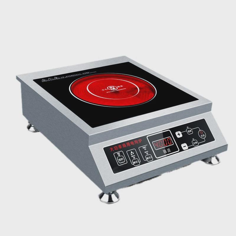热销骆派家用电陶炉4000W平面3500瓦商用5000瓦爆炒6000W定时光波