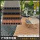 厂家直供WPC木塑室外地板露台庭院花园地板pvc户外塑木地板