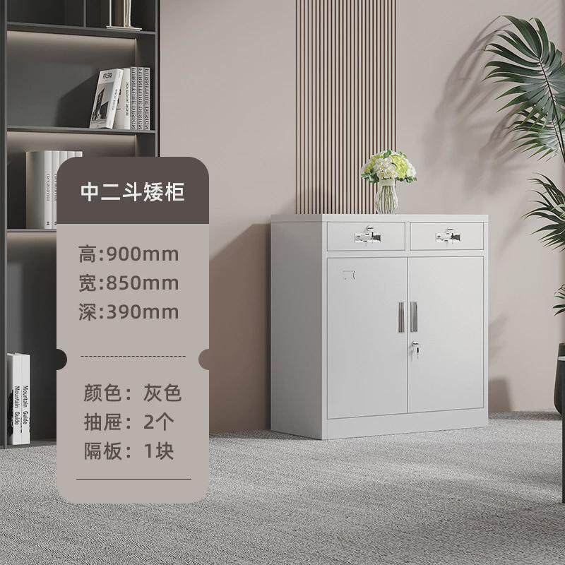储物办公室文件柜矮柜铁皮定制工具资料带锁收纳柜抽屉阳台小柜子,商业/办公家具,文件柜,淘宝优惠券,粉丝福利购,淘宝优惠卷