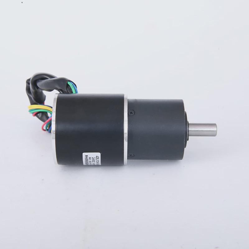 42bly无减速减速箱电机24v微型直流齿轮刷小马达可调速用蠕动泵