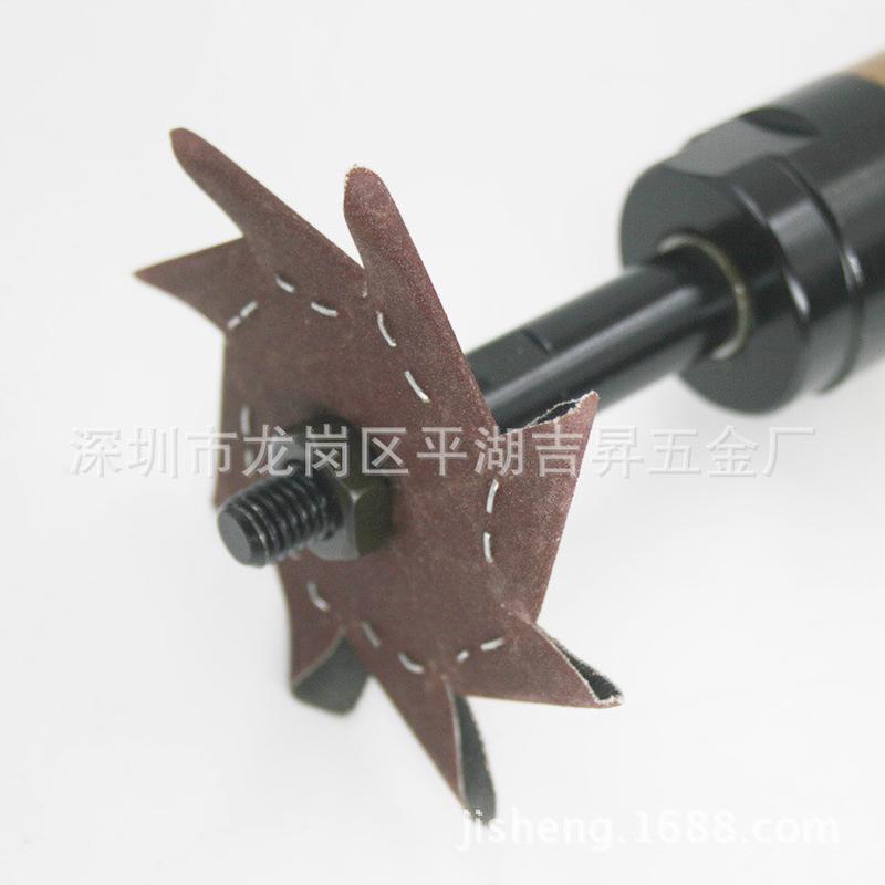 八角砂八瓣砂纸缝隙毛刺砂纸砂布木工木雕根雕家具抛光打磨工具
