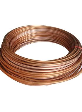 外径厂家 h62/h65黄铜管 紫铜盘管紫铜管6-54mm厚度0.8-5mm现货