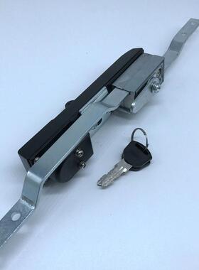 ms834-1p带挂锁黑色连杆锁，天地锁，柜门锁，配电箱门锁，机柜锁