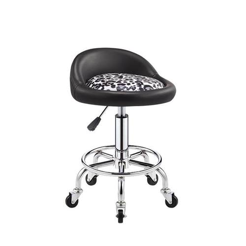 升降可旋转酒吧吧台椅子休闲时尚大工凳靠背理发椅不锈钢大工凳子