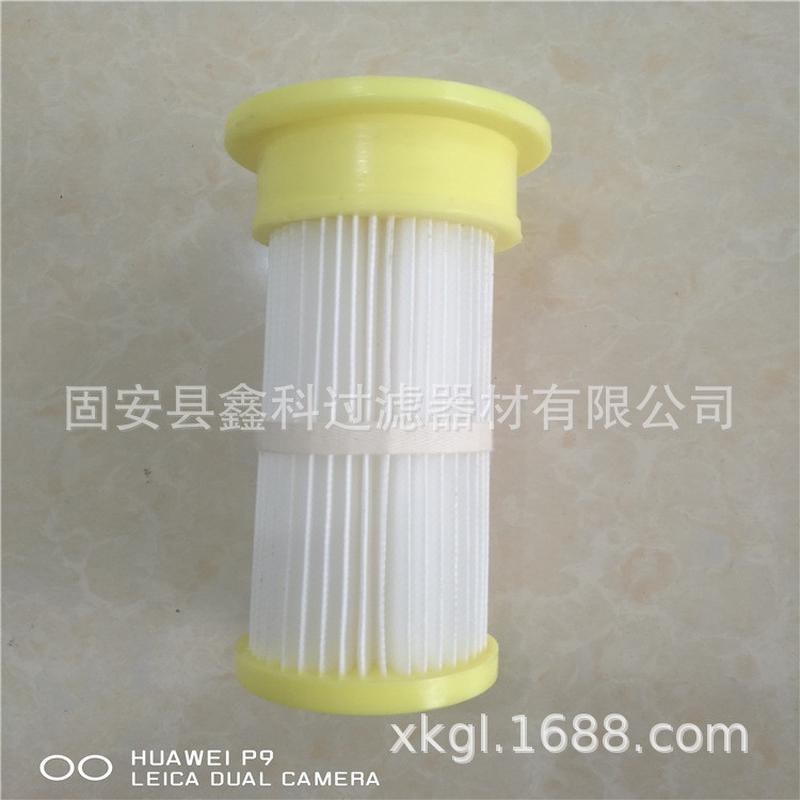 厂家批发72*300真空上料机滤芯pu端盖聚酯纤维滤材