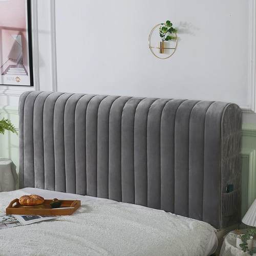 86m02024新款全包床头罩套加厚软包欧式靠背皮木床防尘保护罩