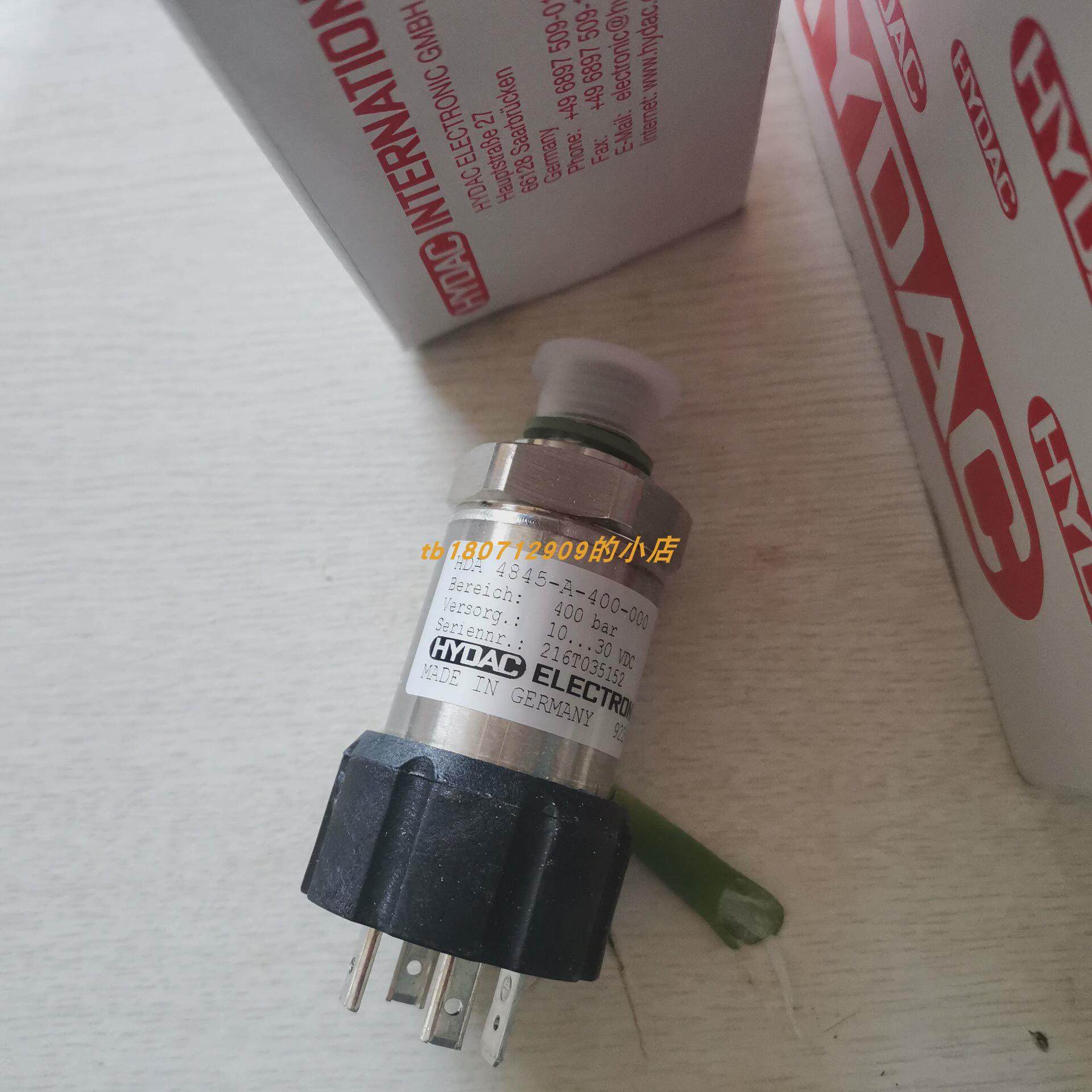 议价原装全新HYDAC HDA4445-A-400-Y00压力传感器HDA4445-A-400-0