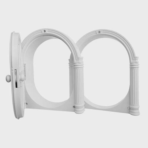 新款宠物专用门狗门栅栏狗门洞防护栏猫狗门洞双向进出木门铁门