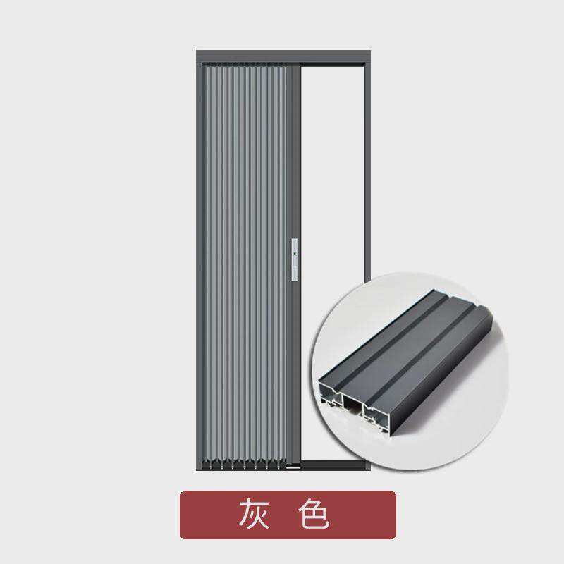 低轨赛钢网金刚网折叠纱门推拉式窗门防蚊防猫狗金钢隐形门纱沙门
