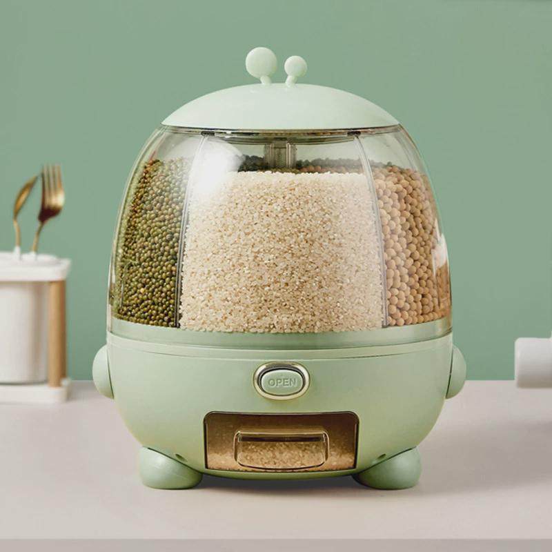 旋转米桶用防虫防潮密封米箱杂粮罐大米缸五谷杂粮分格装米桶,电子/电工,接线端子,淘宝优惠券,粉丝福利购,淘宝优惠卷