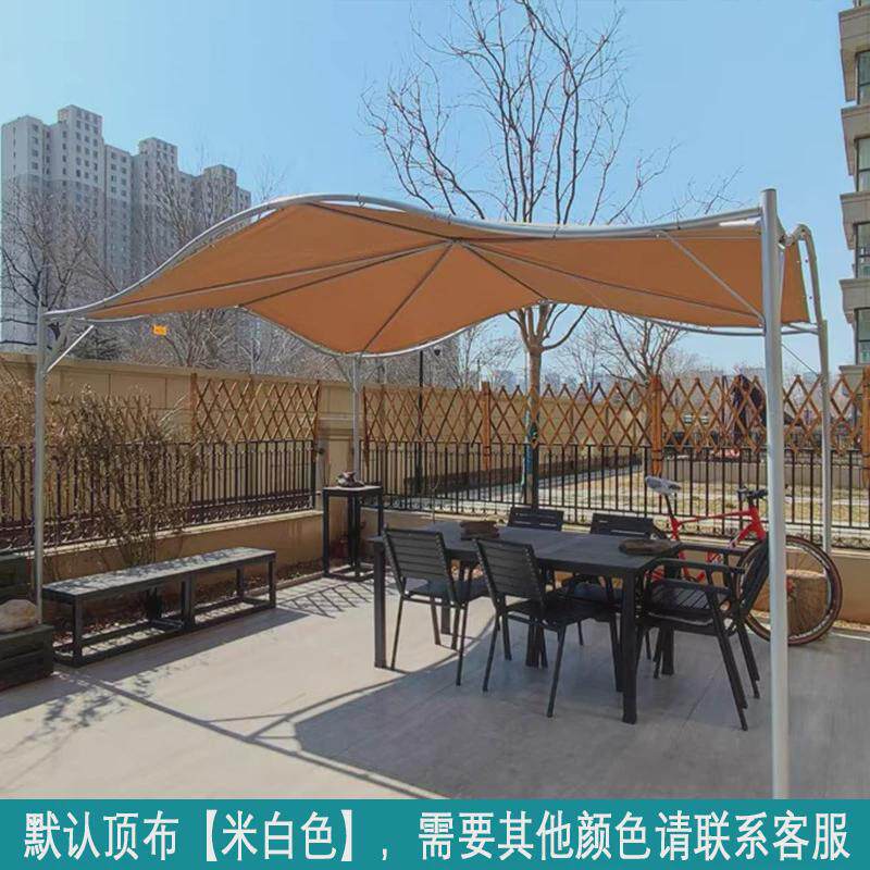 户外遮阳棚雨棚帐篷室外蝴蝶天鹅露台别墅花园遮阳伞庭院凉亭防晒