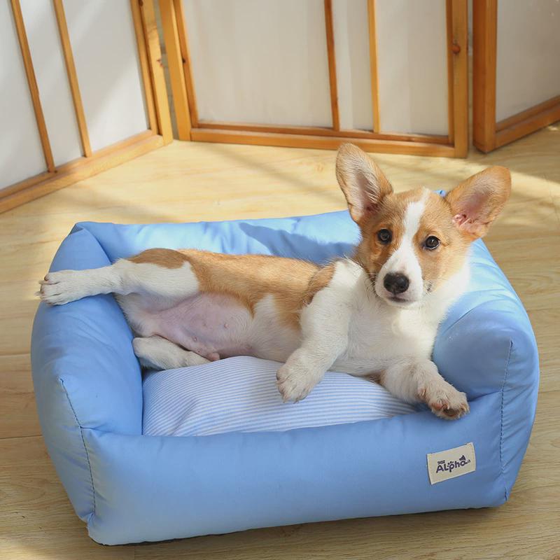 中棉狗窝不粘毛窝垫高档小型犬泰迪法斗窝可拆洗猫窝狗床厂家直销