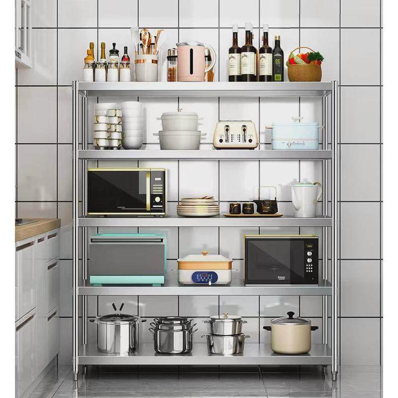 304不锈钢货架家用厨房置物架酒店微波炉架子收纳锅货架饭店定做,家装主材,其它,淘宝优惠券,粉丝福利购,淘宝优惠卷