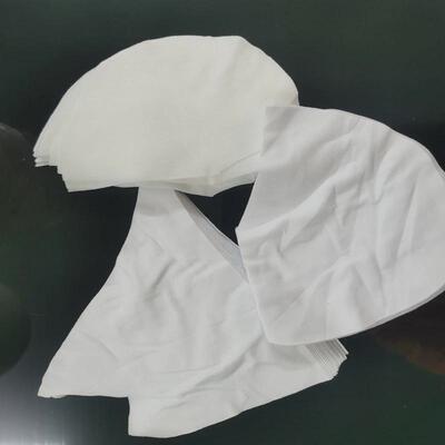 高洁擦机布白色碎布工业抹布全棉白刀口布无尘吸水吸油不掉毛包邮