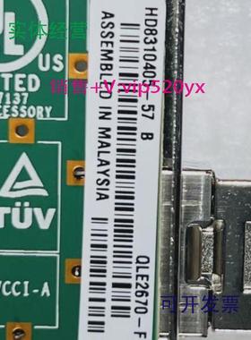 现货供应QLOGICQLE2670QLE2670-F16GB单口HBA光纤通道卡QLE2672