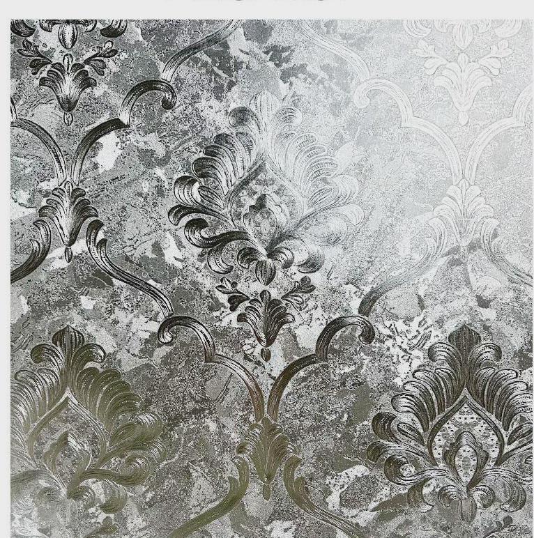 金色3d金箔欧式墙纸客厅卧室背景墙ktv酒吧奢华反光蓝色壁纸新款