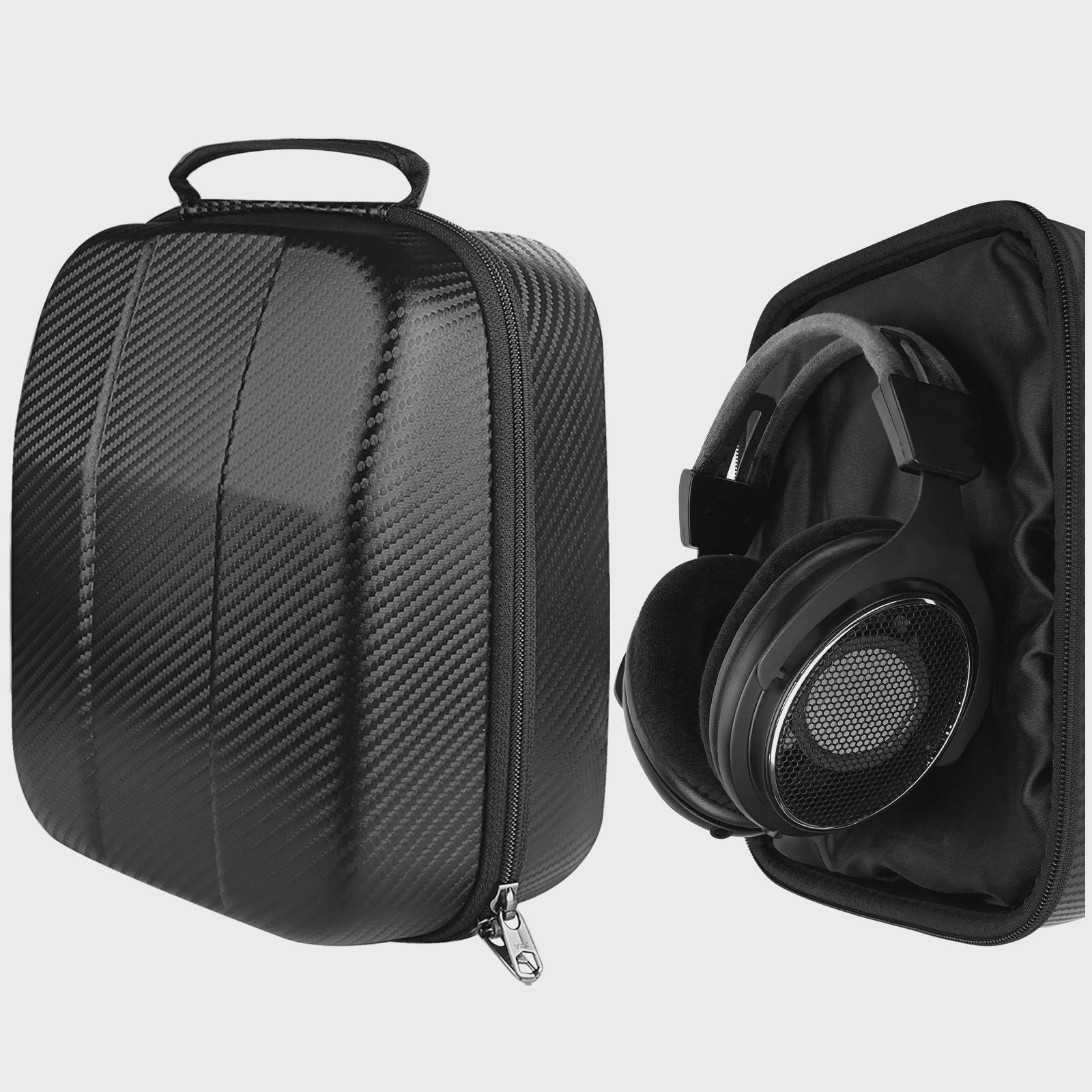 Geekria耳机包适用森海 HD800S AKGQ701拜亚DT880耳机盒收纳盒