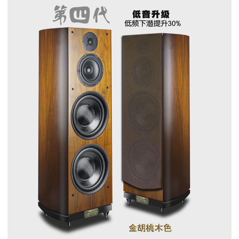 HIFI家用双10寸木质无源落地音箱三分频发烧级重低音喇叭音响一对