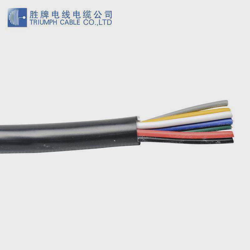库存现货rvv15*0.75平方软铜芯电源线绝缘pvc护套线黑色护套