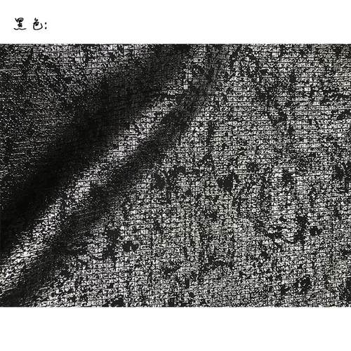 欧美高档diy手工提花面料小格子桌布靠垫靠枕金银丝箱包服装布料