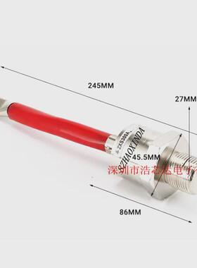 水轮发电机二极管zx200a300a400a整流管正反粗细螺纹管zxs/r200a