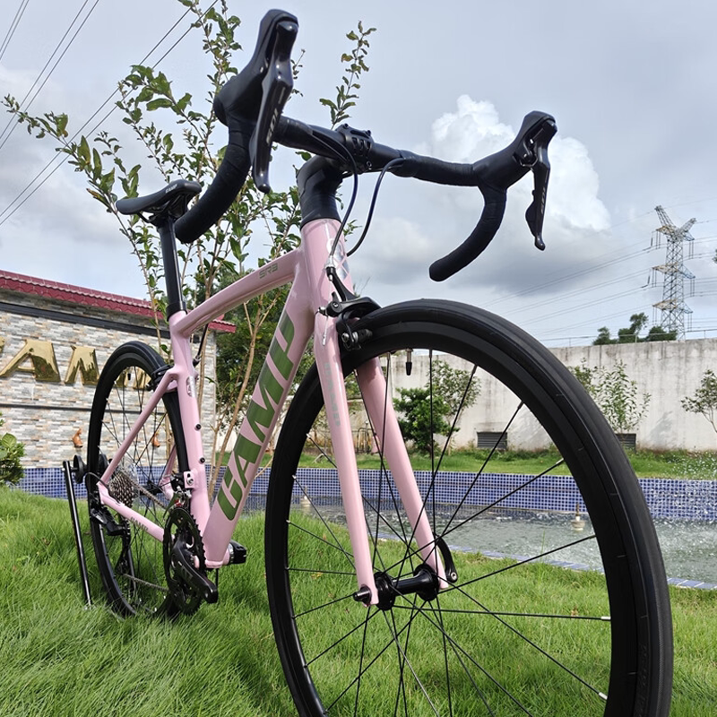 CAMP坎普sr3公路男女自行车赛车圈刹碳纤维前叉24速2碟刹入门单车