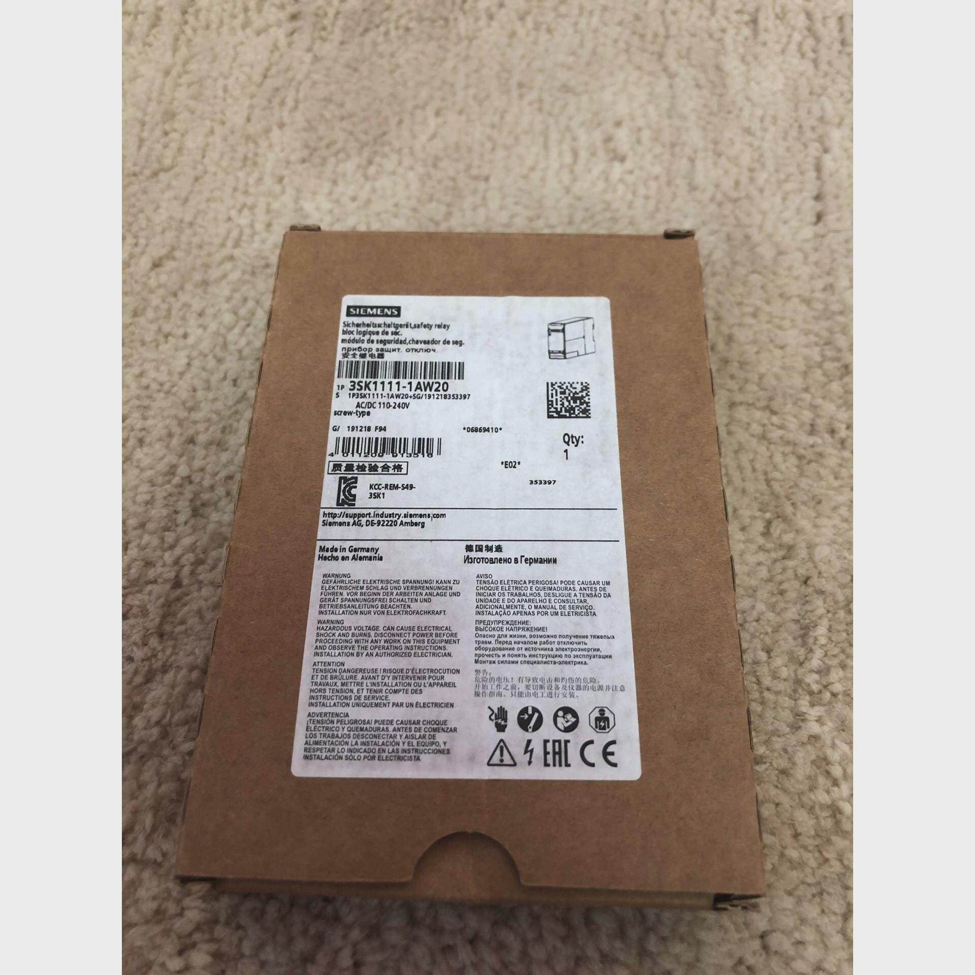 议价西门子安全继电器3SK1111-1AW20议价