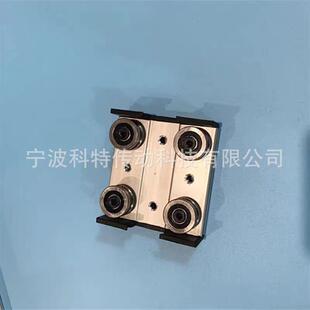 外置双轴心滑轨导轨高速滚轮重载直线运动铝合金osg25外置滑台