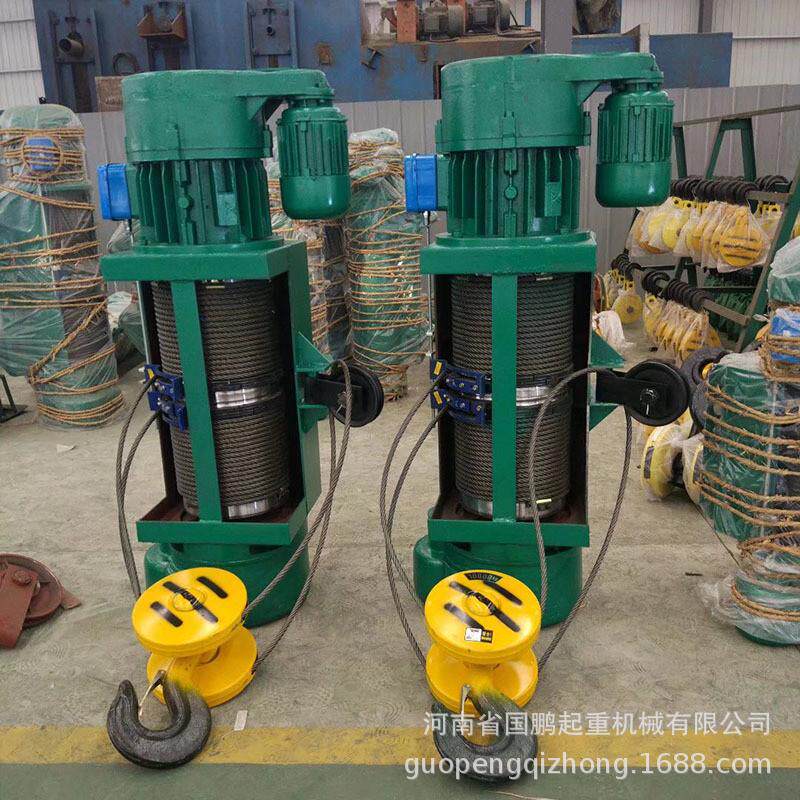 货物吊运起重电葫芦5电动葫芦cd1md1单双速钢丝绳吨悬挂式移动式