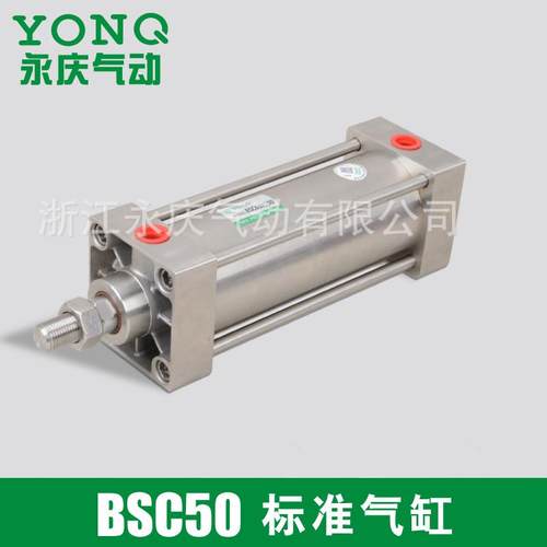 长期销售不锈钢气缸SC50*300标准气缸SCD双出SCJ活塞式气缸规格全