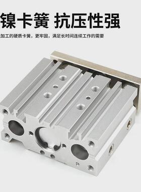 薄型带导杆气缸mgpm20x10/20/30/40/50/60/75/100/125~200-z
