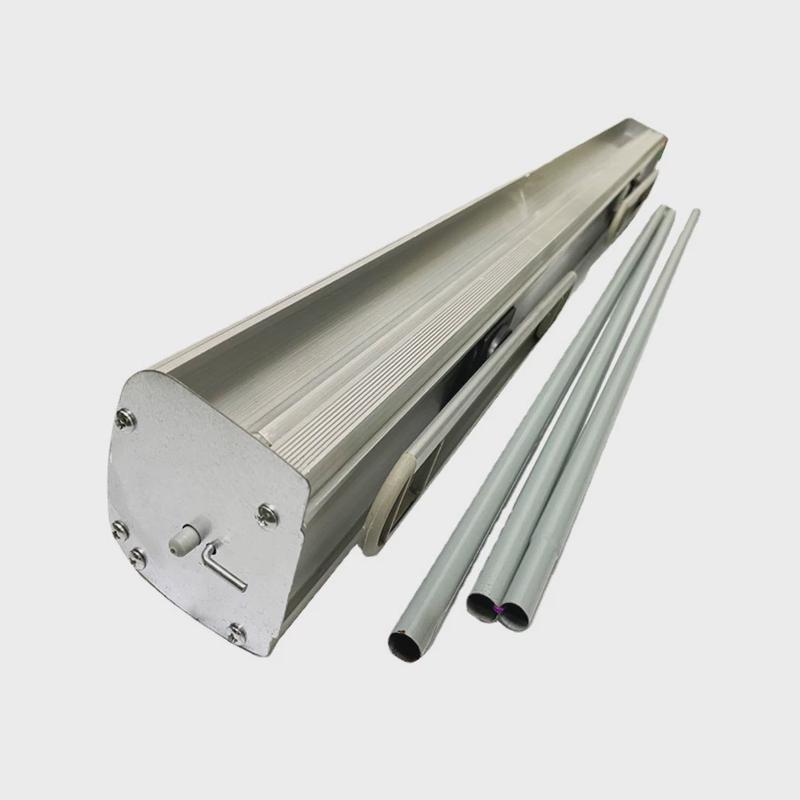 易拉宝展架塑钢铝合金易拉宝广告画面制作门型展架立式广告展架