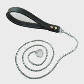 Meianju宠物狗一体牵引链旋转扣牵引绳比赛级P链纠正爆冲控制链