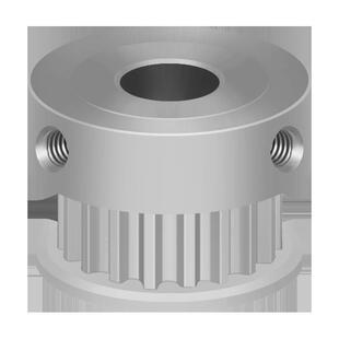 s5m60齿同步带轮凸台槽宽22bf皮带轮同步型齿轮铝60s5m200-b