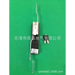 ms828黑机柜弹子锁芯,配电箱柜门锁,开关柜锁,工业机箱连杆锁