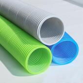 新风pe管新风系统双壁波纹管道室内通风辅材空调排风pe新风软管子