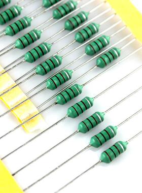 AL0410直插色环电感1/2W101K/102K/150K/220K/221K编带色环电感