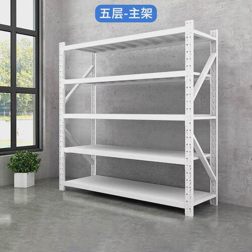 钢制仓储货架工厂库房重型仓库置物架多层收纳储物架加厚铁架子