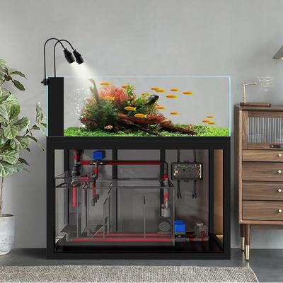 创海鱼缸智能懒人免换水溪流缸客厅小型家用鱼缸生态造景水草缸