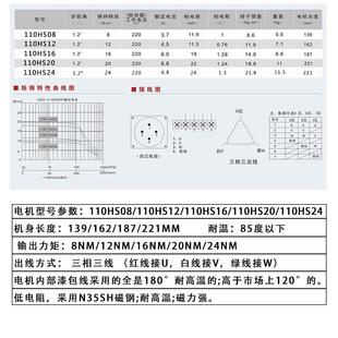 12n 包邮 16n 24n 20n 110三相步进电机8n