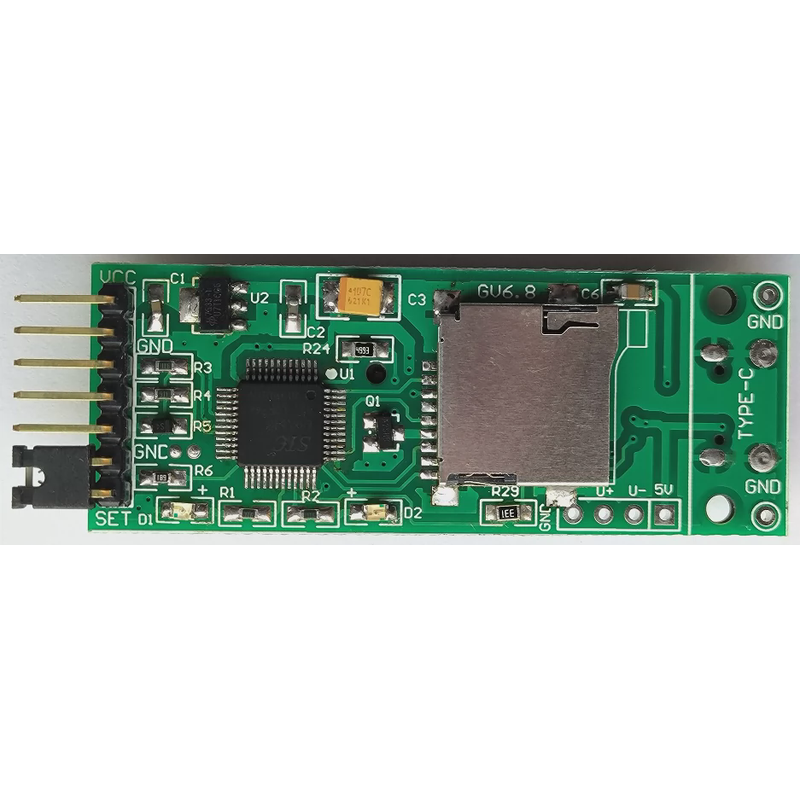 串口数据记录仪 TF 串口存储模块带时钟 单片机可读写 带USB接口