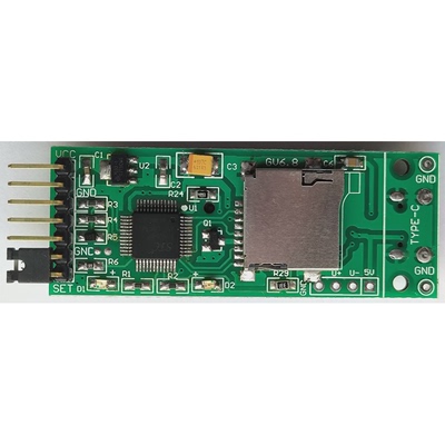 串口数据记录仪 TF 串口存储模块带时钟 单片机可读写 带USB接口