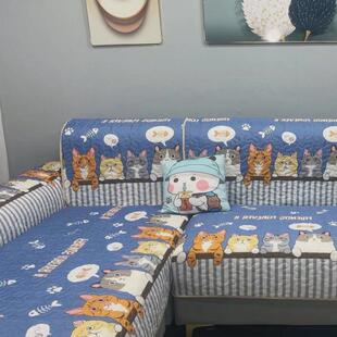 沙发垫套装全套沙发套全套一整套无沙发垫一整套组合型贵妃