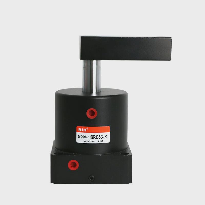 RIH瑞亨SRC系列转角气缸小型气动旋转90度摆动气动小型夹紧汽缸