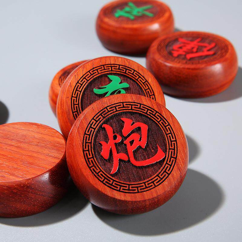 厂家花梨木红酸枝紫光檀中国红木象棋工艺礼品套装摆件黑檀直供