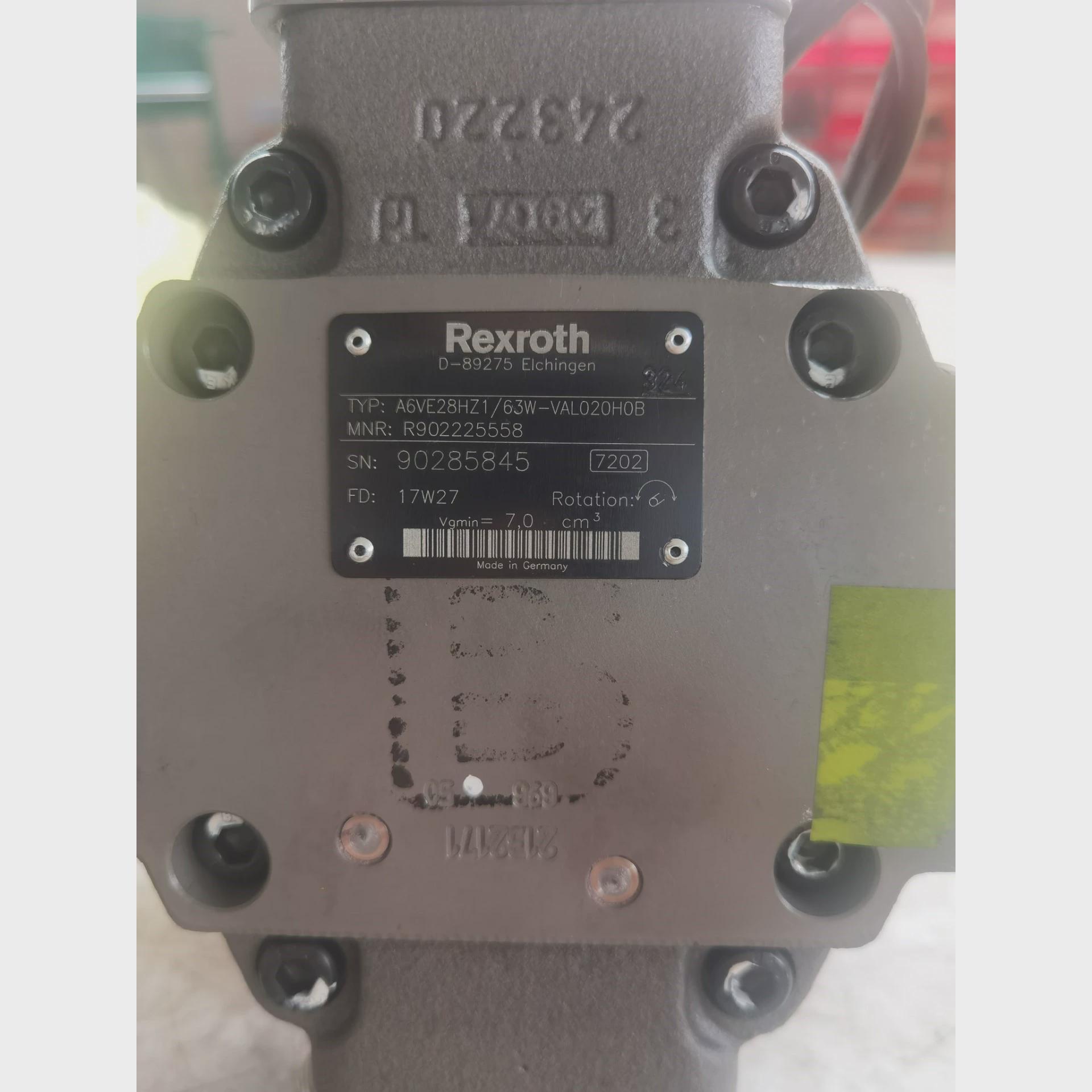 议价力士乐A6VE28HZ1/63W-VAL020HOB马达R902225558拍前先议价