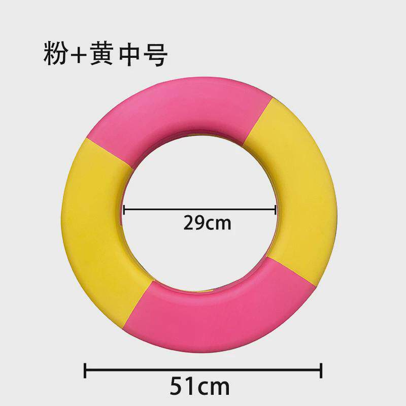 工厂直销游泳圈eva腋下泡沫大成人救生圈加厚浮力高实心充气