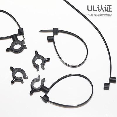 4.8*200汽车束pa塑料尼龙扎带汽车基板固定扎带线带束线带