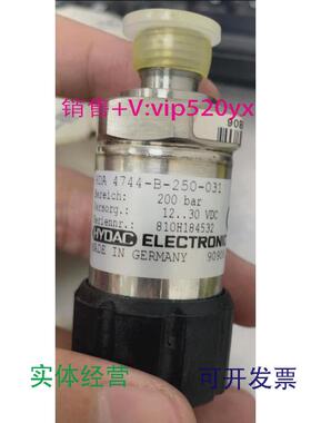 现货供应贺德克压力传感器HDA4744-B-250-031，成色全新未拆封。